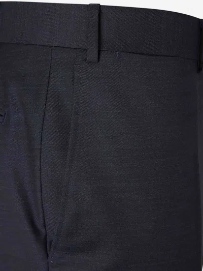 Canali Double-breasted Suit By In Blue