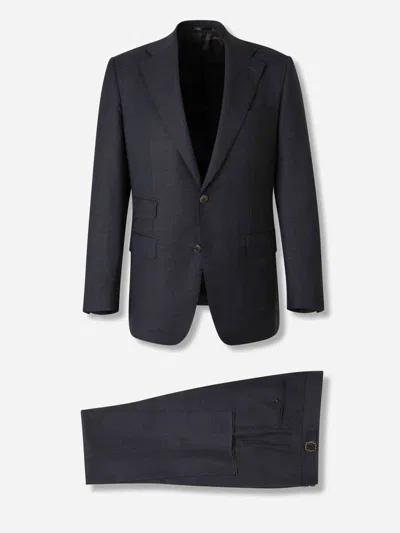 Atelier Munro Double-breasted Evening Suit In Black