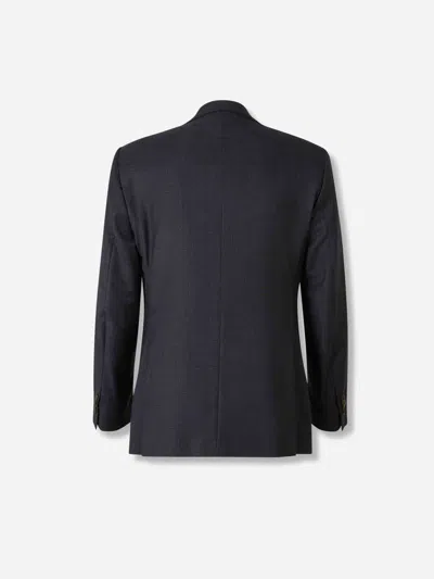 Atelier Munro Double-breasted Evening Suit In Black