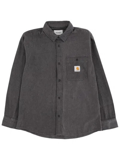 Carhartt Shirt "edgar" In Black