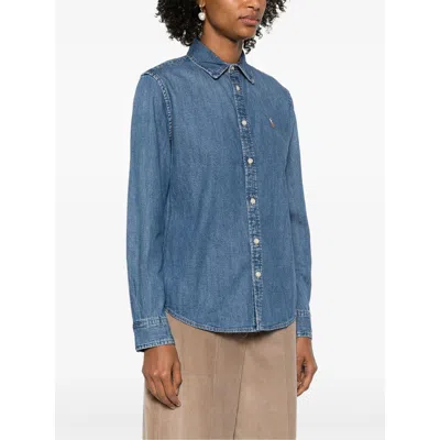 Ralph Lauren Shirts Blue In Blue