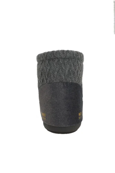 Moon Boot X Guest In Residence Boots In Gray