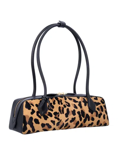Alaïa Le Teckel Medium Bag In Animal Print