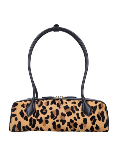 Alaïa Le Teckel Medium Bag In Animal Print