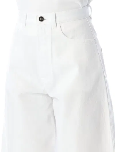 Alaïa Round Denim Pant In Multi