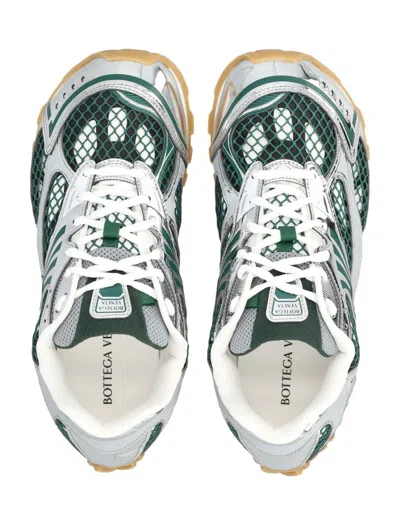 Bottega Veneta Dynamic Orbit Sneakers Featuring Mesh Panels In Animal Print