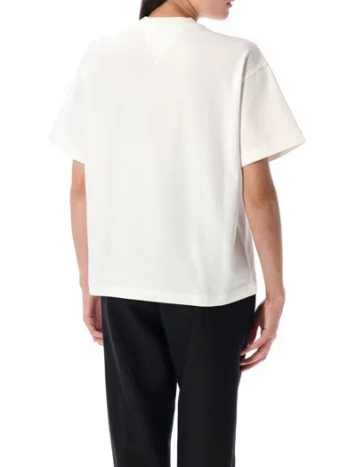 Bottega Veneta Cotton Jersey T-shirt In White
