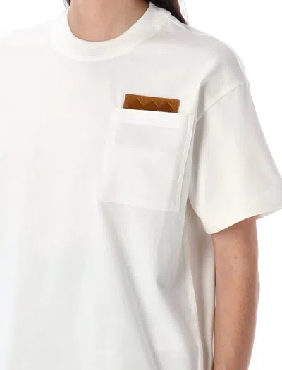 Bottega Veneta Cotton Jersey T-shirt In White
