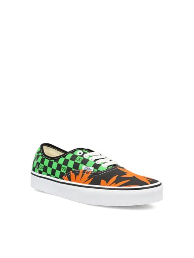 Valentino X Vans Men's Tess St Vlogo Tropical Canvas Low-top Sneakers In Multi