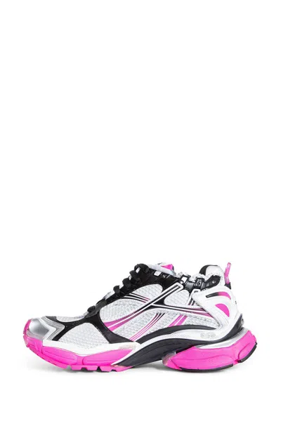 Balenciaga Grey Runner Sneakers In Pink