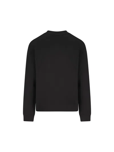 Valentino Crew Neck Sweatshirt Made In Italy In Multi