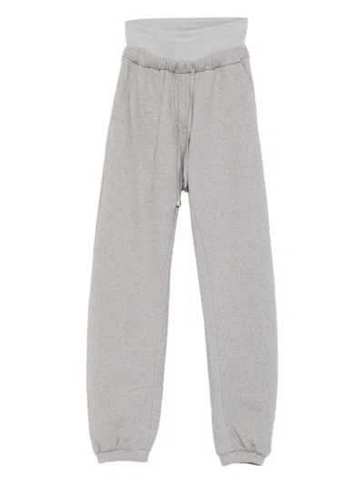 Attico The  Pants Gend - Melange Grey Long Pant Melange Grey Main Material: 100% Cotton, Second Mater In Gray