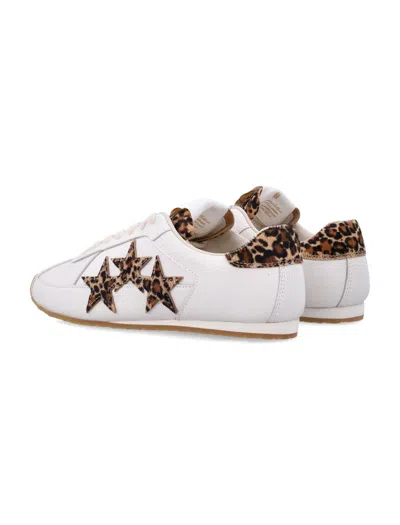 Amiri Leopard Pacific Flat Womans Sneakers In White