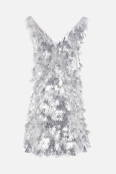 Rabanne Dresses In Silver