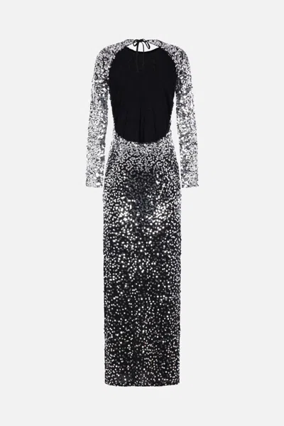 Rabanne Dresses In Silver