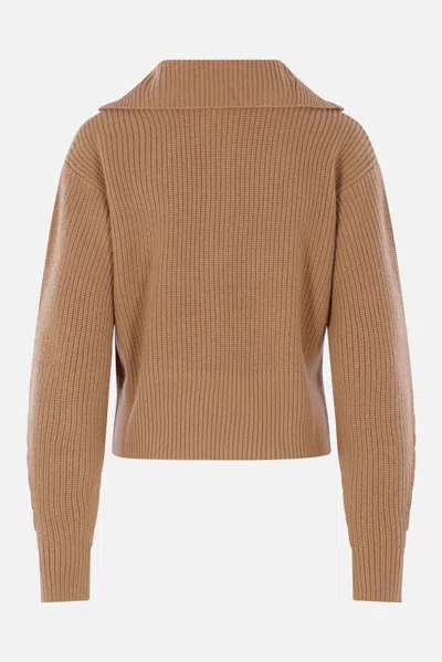 Max Mara Sweaters In Brown