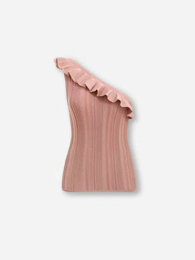 Zimmermann Knit Cardigan In Burgundy