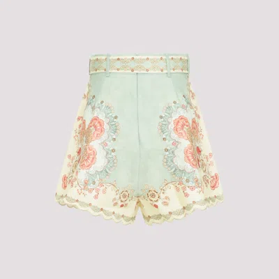 Zimmermann Short Green In Green