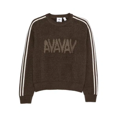 Adidas By Avavav Sweaters Green In Brown