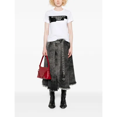 Givenchy White Cotton T-shirt In White