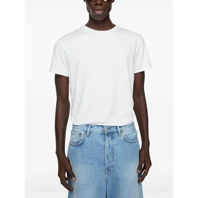 Acne Studios T Shirts White In White
