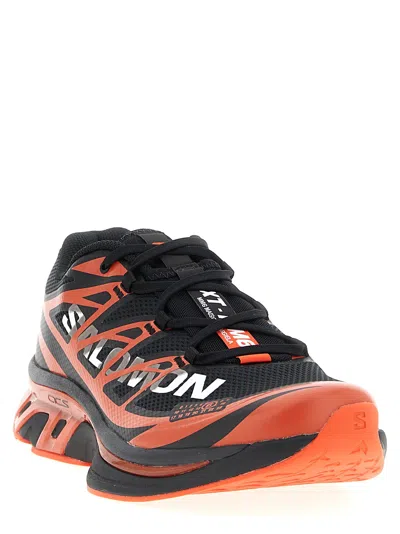 Mm6 Maison Margiela Performance-driven Sneakers With Mesh Upper And High-contrast Accents In Multi