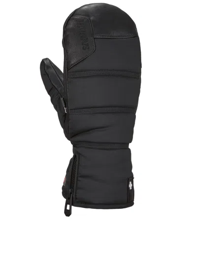 Snowlife Supersoft Heated Mitten In Black