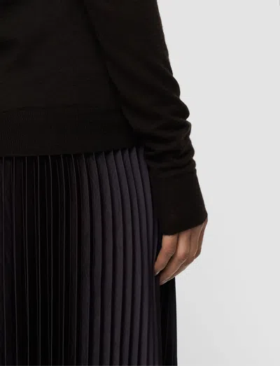 Joseph Cashair Round Neck Jumper In Brown