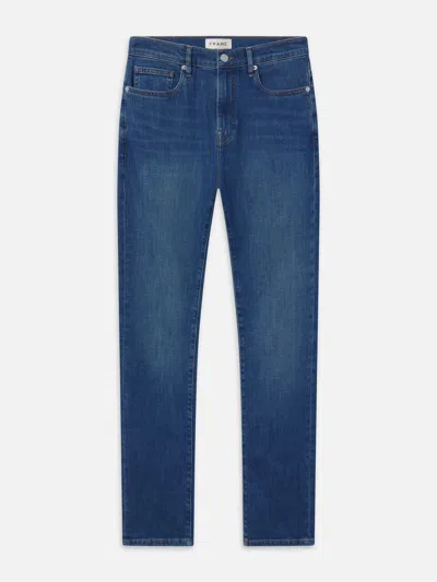 Frame Modern Straight Jeans In Blue