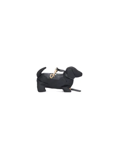 Anya Hindmarch Poo Bag Dog Charm In Black