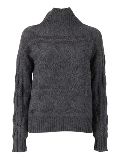 Max Mara Sweater In Gray