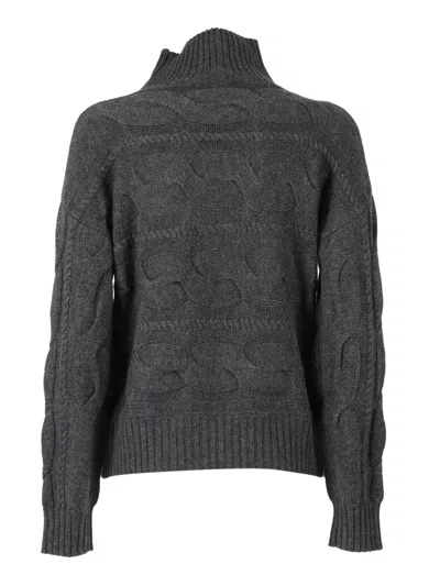 Max Mara Sweater In Gray