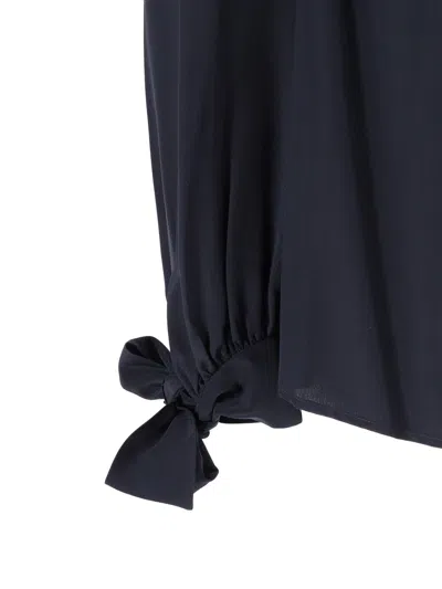 Max Mara Edotto Tie-detail Top In Multi