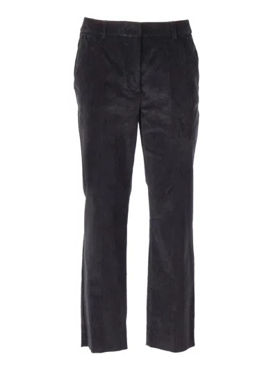 Weekend Max Mara Marruca Corduroy Trousers In Black