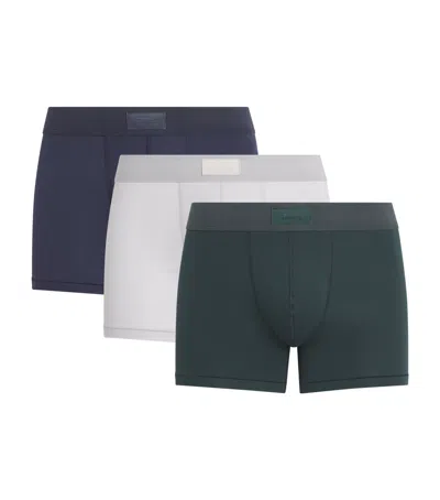 Skims Stretch-jersey Boxer Briefs In Multi