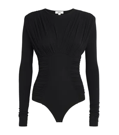 Agolde Abbi Bodysuit In Black