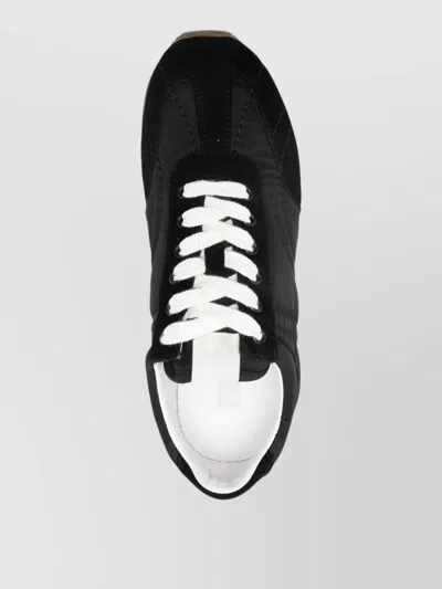 Totême Toteme Flex Quilted Suede Sneakers In Brown