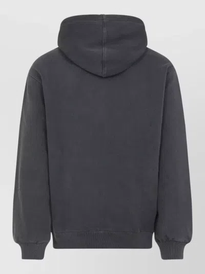 Carhartt Hooded Sweatshirt Kangaroo Pocket In Gray