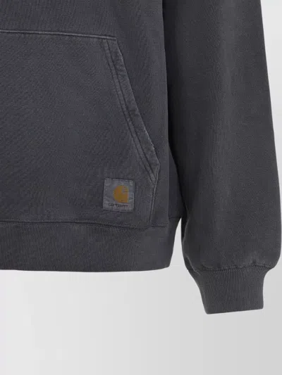 Carhartt Hooded Sweatshirt Kangaroo Pocket In Gray