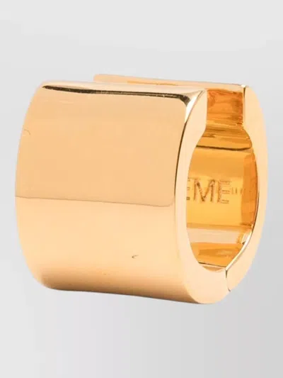 Totême Chunky Design Statement Earrings For Every Occasion In Gold