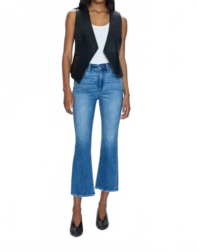 Pistola Women's High Rise Jeans In Denim In Blue