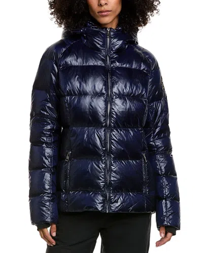 Skea Elsa Solid Jacket In Blue