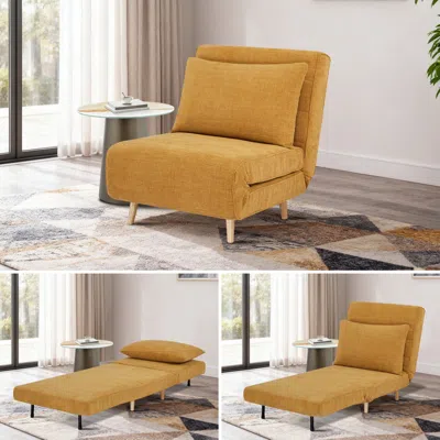 Streamdale Furniture Streamdale Max Sofa Bed - 3 In 1 Upholstered Accent Chair Bed-convertible Sleeper Sofa Chair