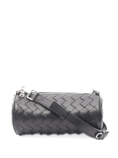 Pre-owned Bottega Veneta 2010s Barrel-shape Shoulder Bag In Black