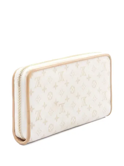 Pre-owned Louis Vuitton 2021s Zippy Monogram Wallet In Neutral