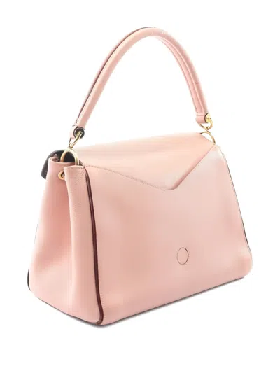 Pre-owned Louis Vuitton 2017 Double V Handbag In Pink