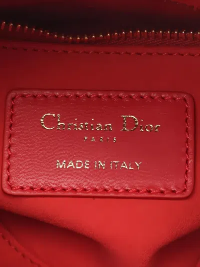 Pre-owned Dior 2010s Lady  Two-way Mini Bag In Red