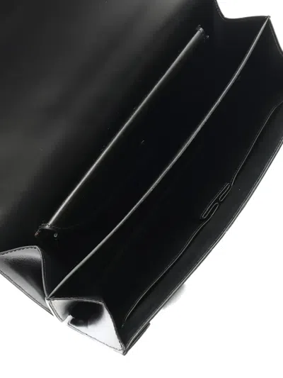 Pre-owned Hermes 1986 Leather Tote Bag In Black