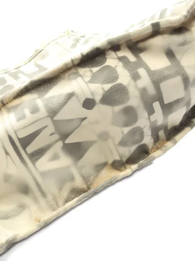 Pre-owned Chanel 2018 Canvas Tote Bag In Neutral