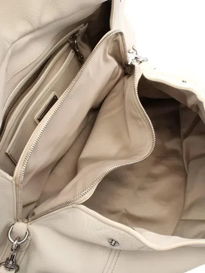 Pre-owned Miu Miu 2000 Madras Leather Handbag In Neutral